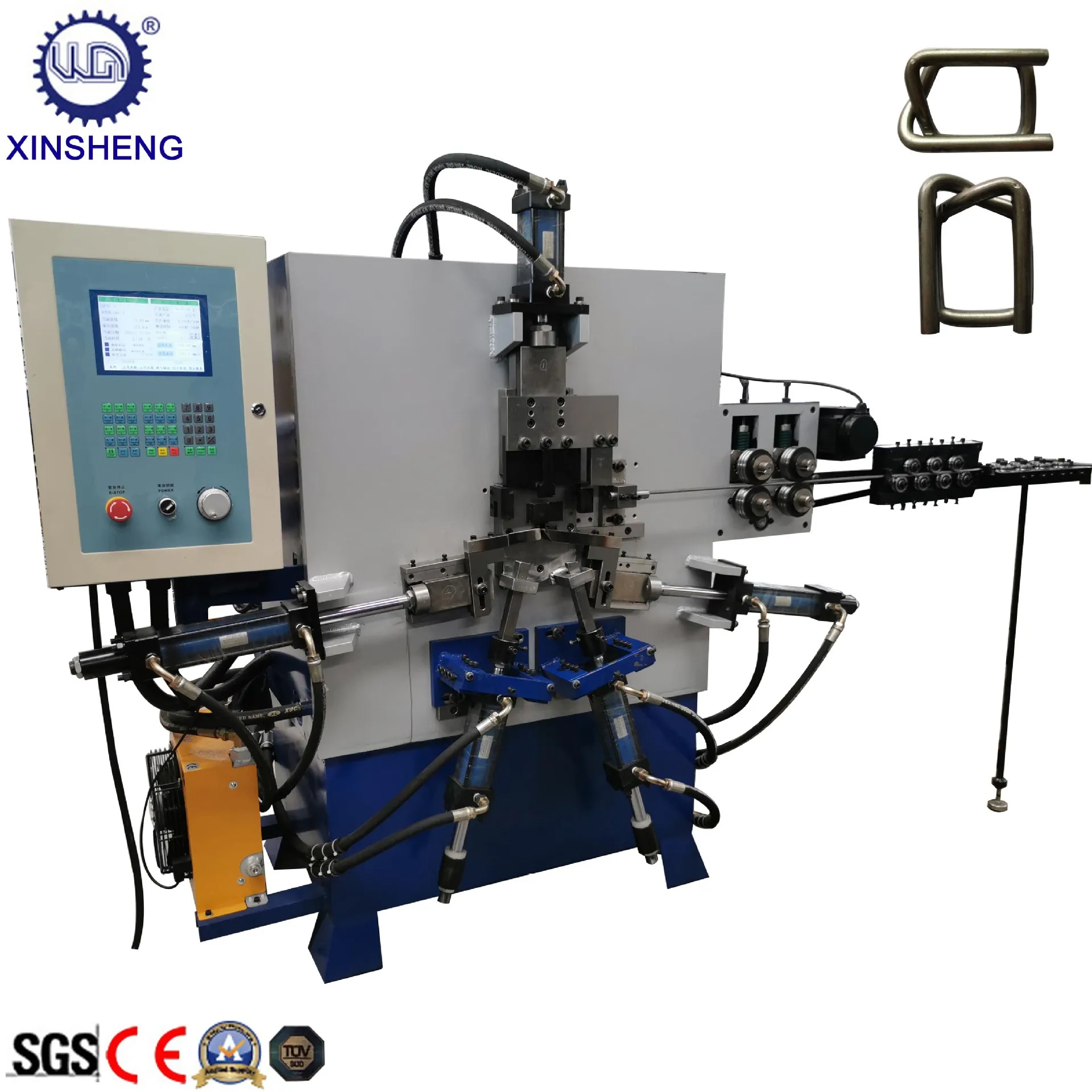 Packaging Buckle Making Machine Strapping Buckle Machine Steel Wire