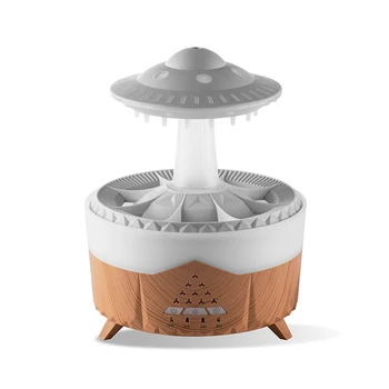 Ufo Raindrop Aromatherapy Machine Humidifier Household Large Capacity Desktop Timed Remote Control Raindrop Humidifier