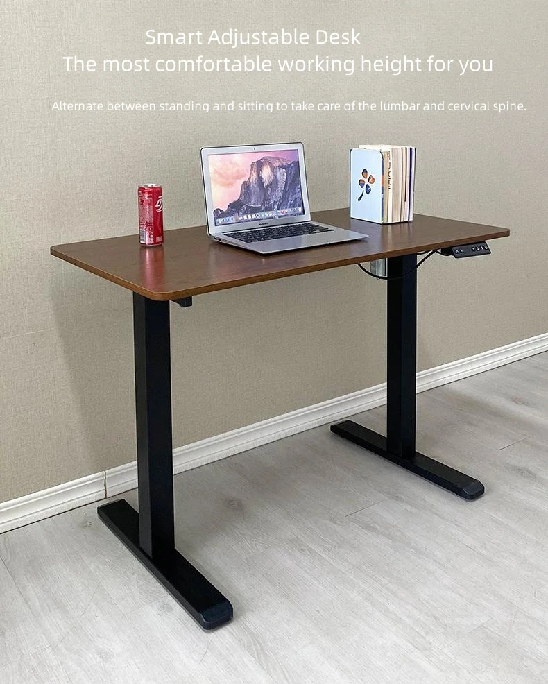 Adjustable Lifting With Wheels Computer Desk Height Adjustable