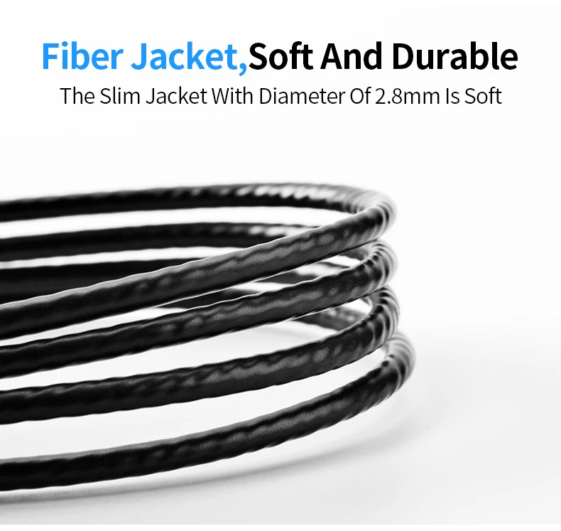 CableCreation Ultra Thin Cat6a Ethernet Cable UTP 10 Gigabit 500MHz Ethernet Patch Cable High Speed RJ45 LAN Network Cable