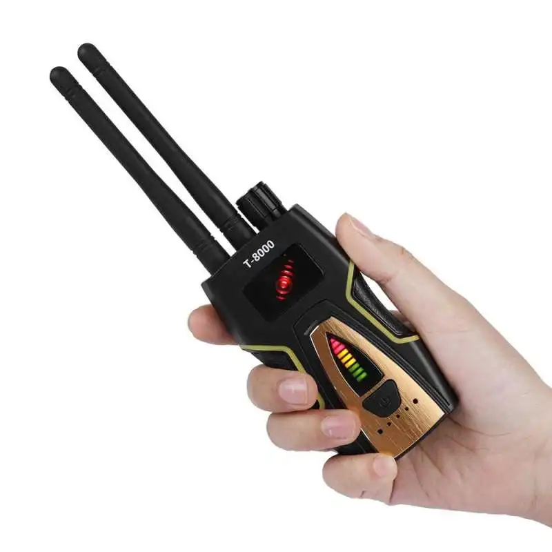 T8000 Anti Spy Detector Camera Finder RF Signal Detector GPS Bug Detector