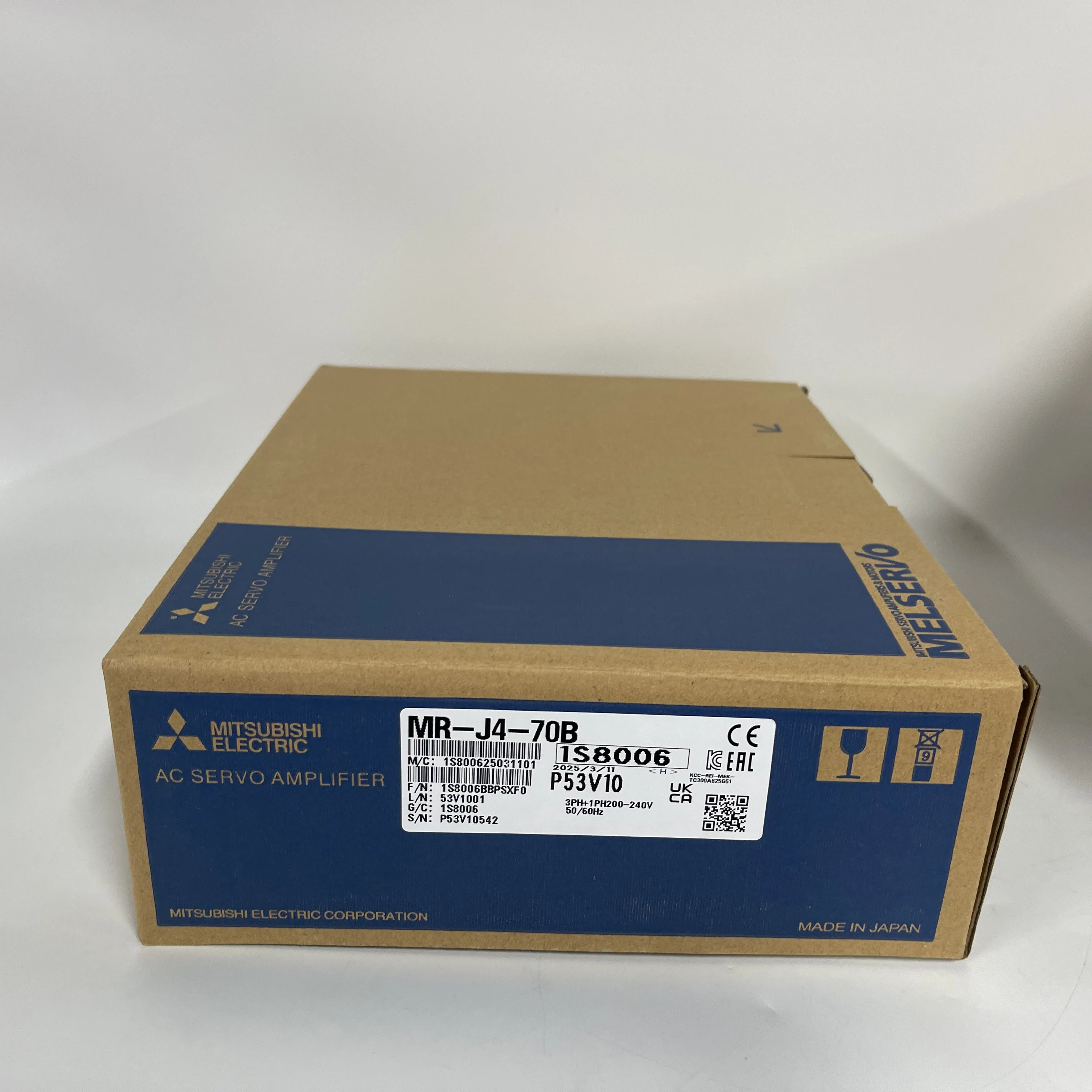 MITSUBISHI ELECTRIC AC Servo Amplifier MR-J4-70B