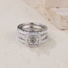 18K White Gold
