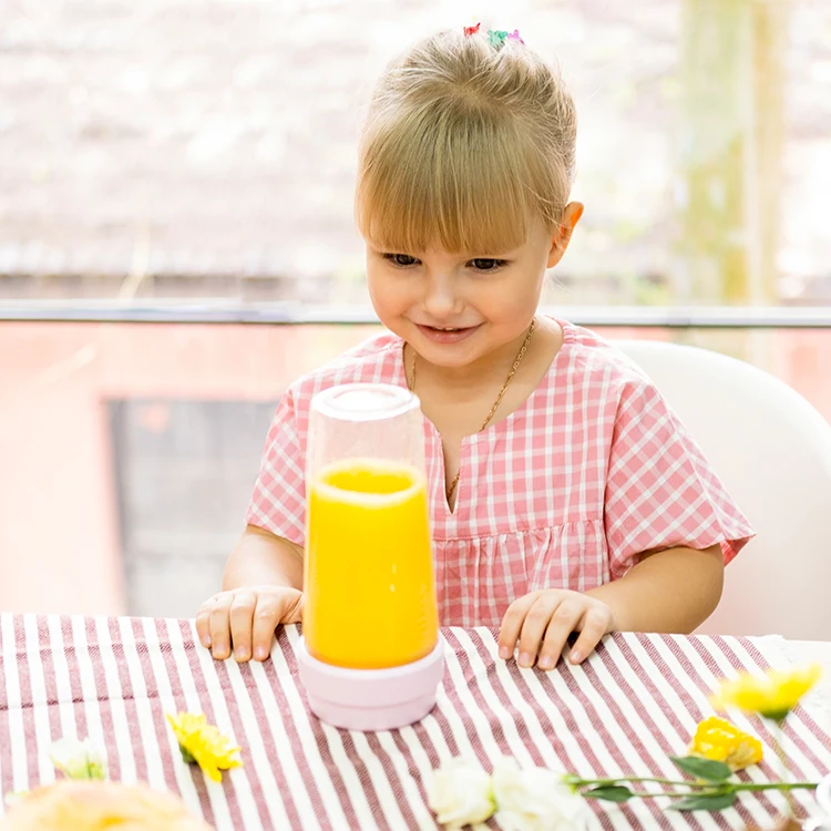 Новое портативное магнитное зарядное устройство из боросиликатного стекла для личного использования ручная автоматическая портативная соковыжималка блендер