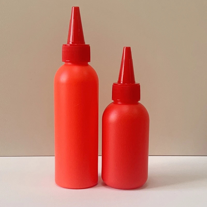 Factory Direct Sales 100ml 120ml HDPE Round Plastic Bottle Body Wash Packaging Container