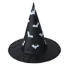 Oxford cloth bat-printed hat