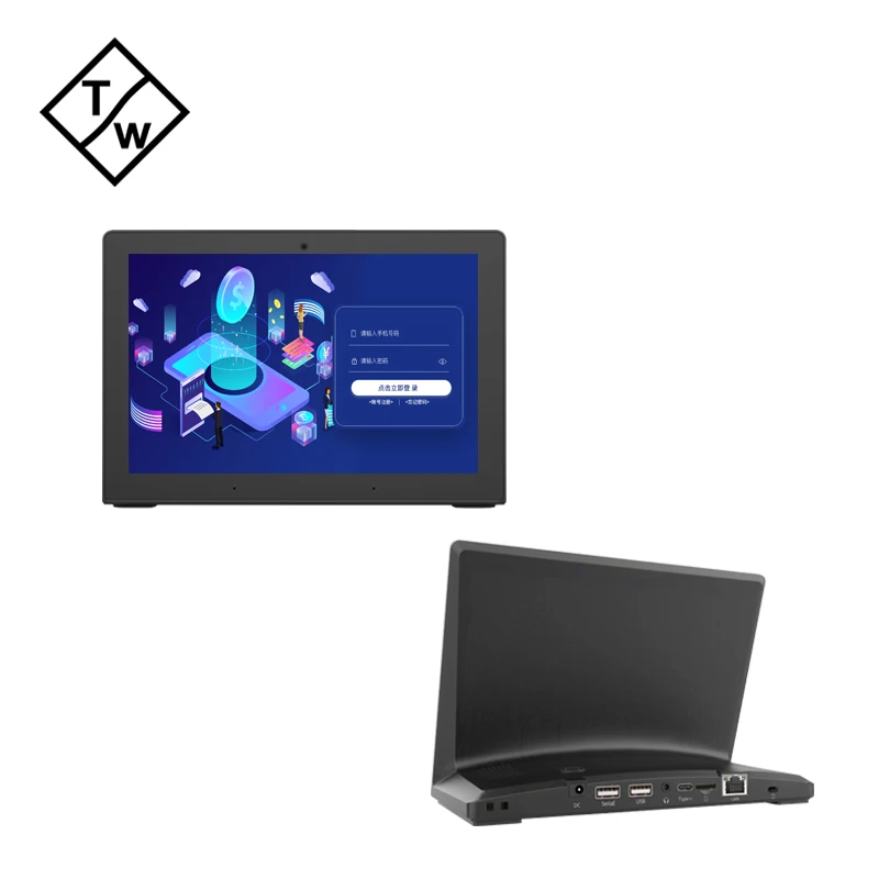 OEM 8-Inch Android Tablet with RJ45 Port and Capacitive Touch Screen for Business Use New Product