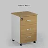 Armoire en bois blanc