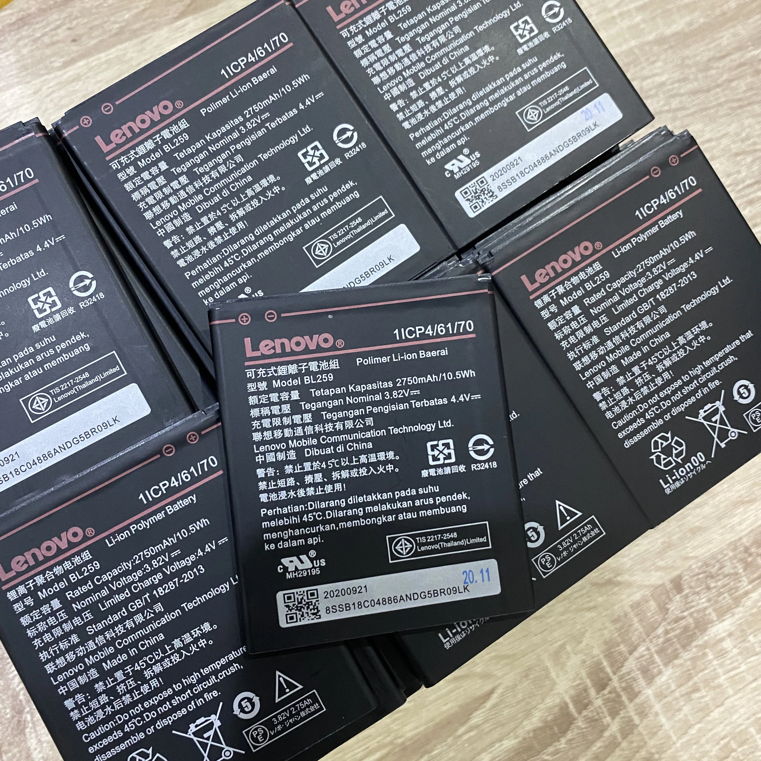 Batterie 2700mAh Pour Lenovo K32C36 / Lemon 3 - Compatible BL259 - Li-Polymer 3.8V - Remplacement Simple
