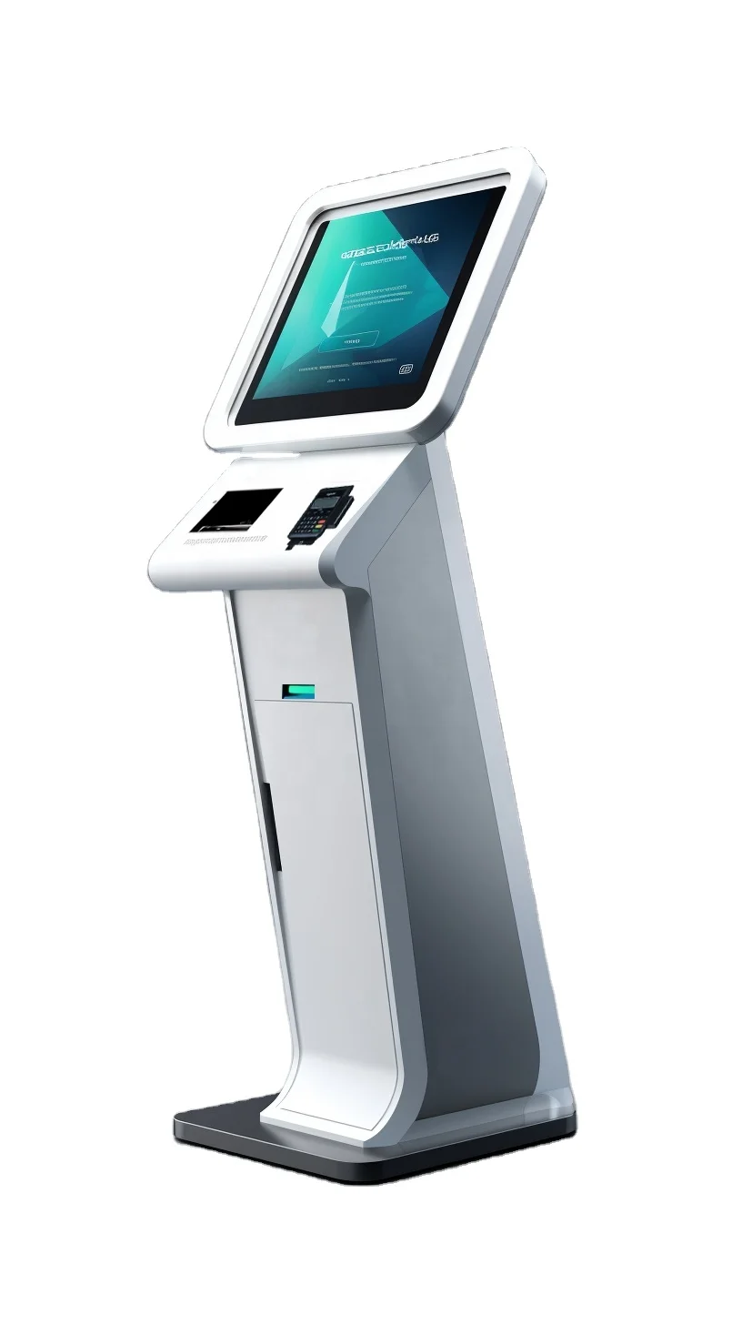 셀프 서비스 터치 스크린 코인 수집 카운터 키오스크 기계 ATM 유형