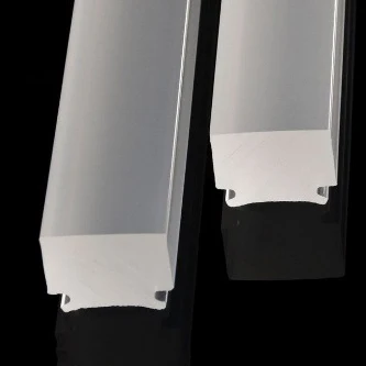 Frosted LED Strip Light Diffuser Customized Acrylic Rod PC Light Diffuser for LED Profile Lighting
