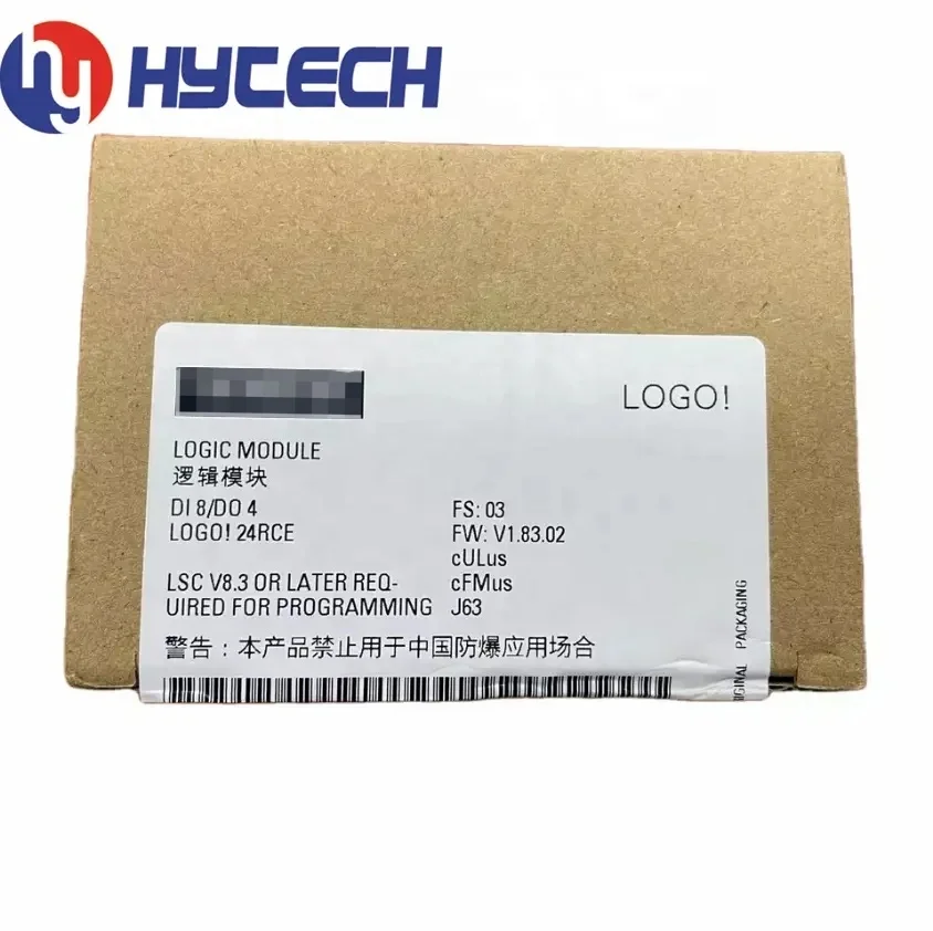Original & New Plc Logo Siemens 6ed1052-1hb08-0ba1 Di 8/do 4 Logic ...