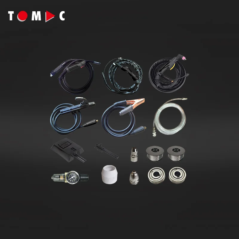 TOMAC 6-in-1 IGBT Multi-Metal Welder 200A  AC/DC TIG/MIG/MMA/PLASMA CUT System ForStainless/Aluminum/Titanium/Copper Truck Tools