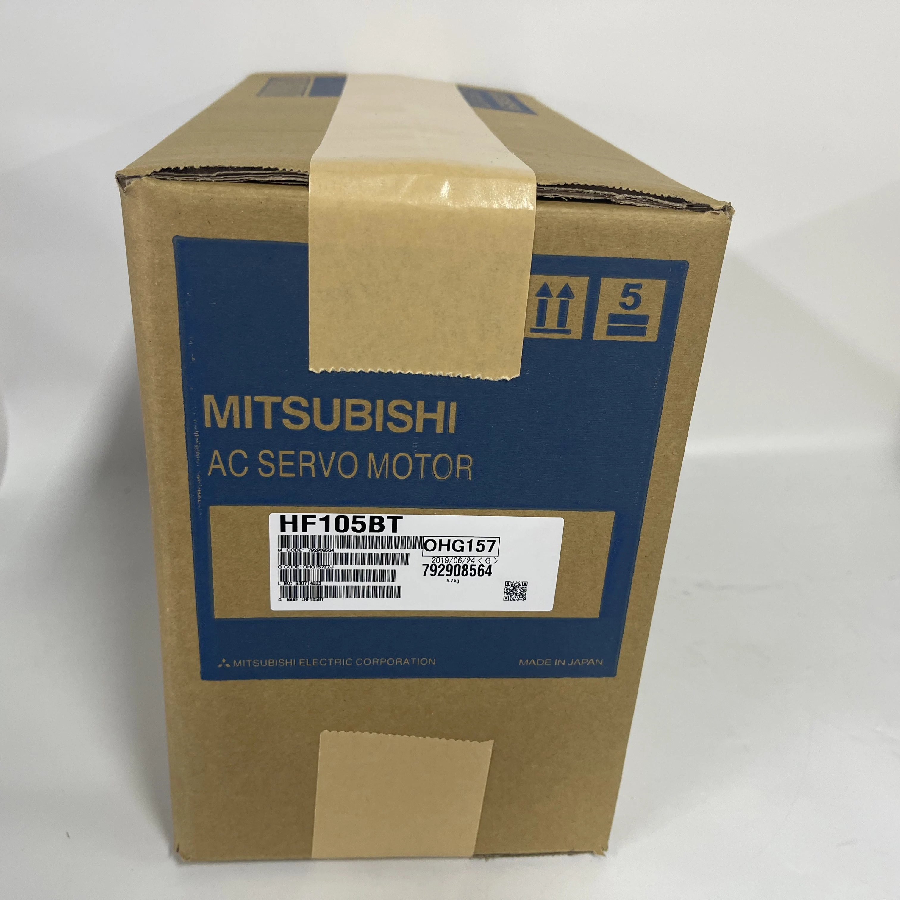 MITSUBISHI ELECTRIC AC Servo Motor HF105BT