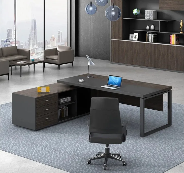 Luxury Office Furniture Mdf Writing Table Custom Size Computer Desk L luxury-office-furniture-mdf-writing-table-custom-size-computer-desk-l