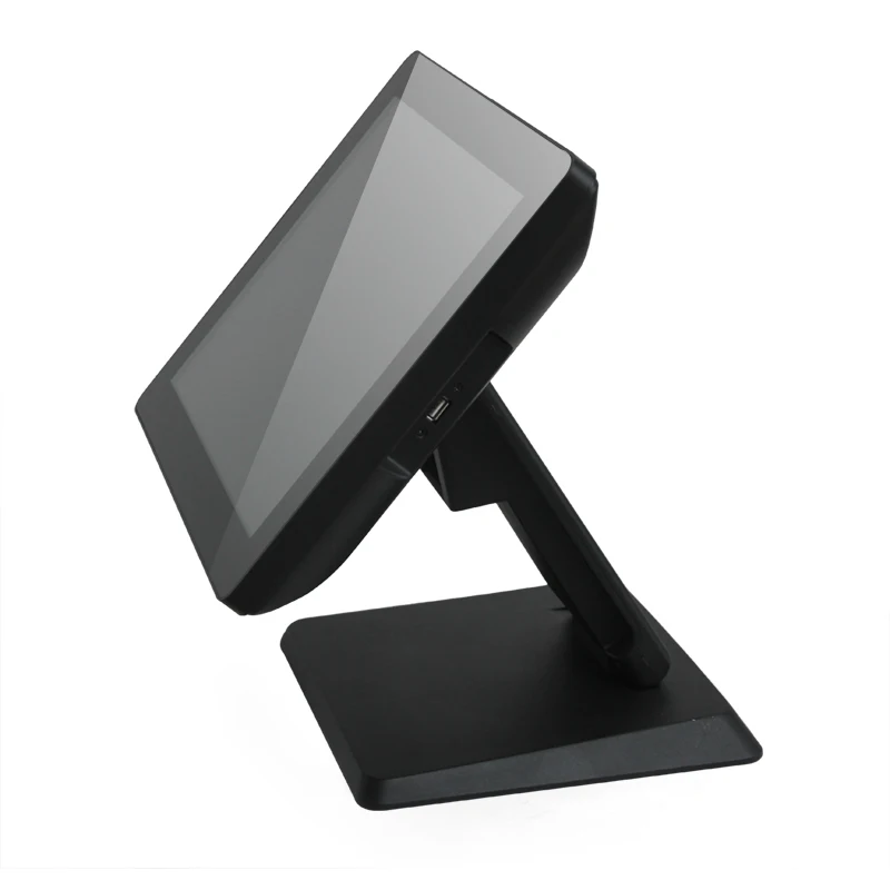 Pos Stand For Computer Full Aluminum Alloy Reliable Desktop Pos Stand Adjustable POS Machine ...