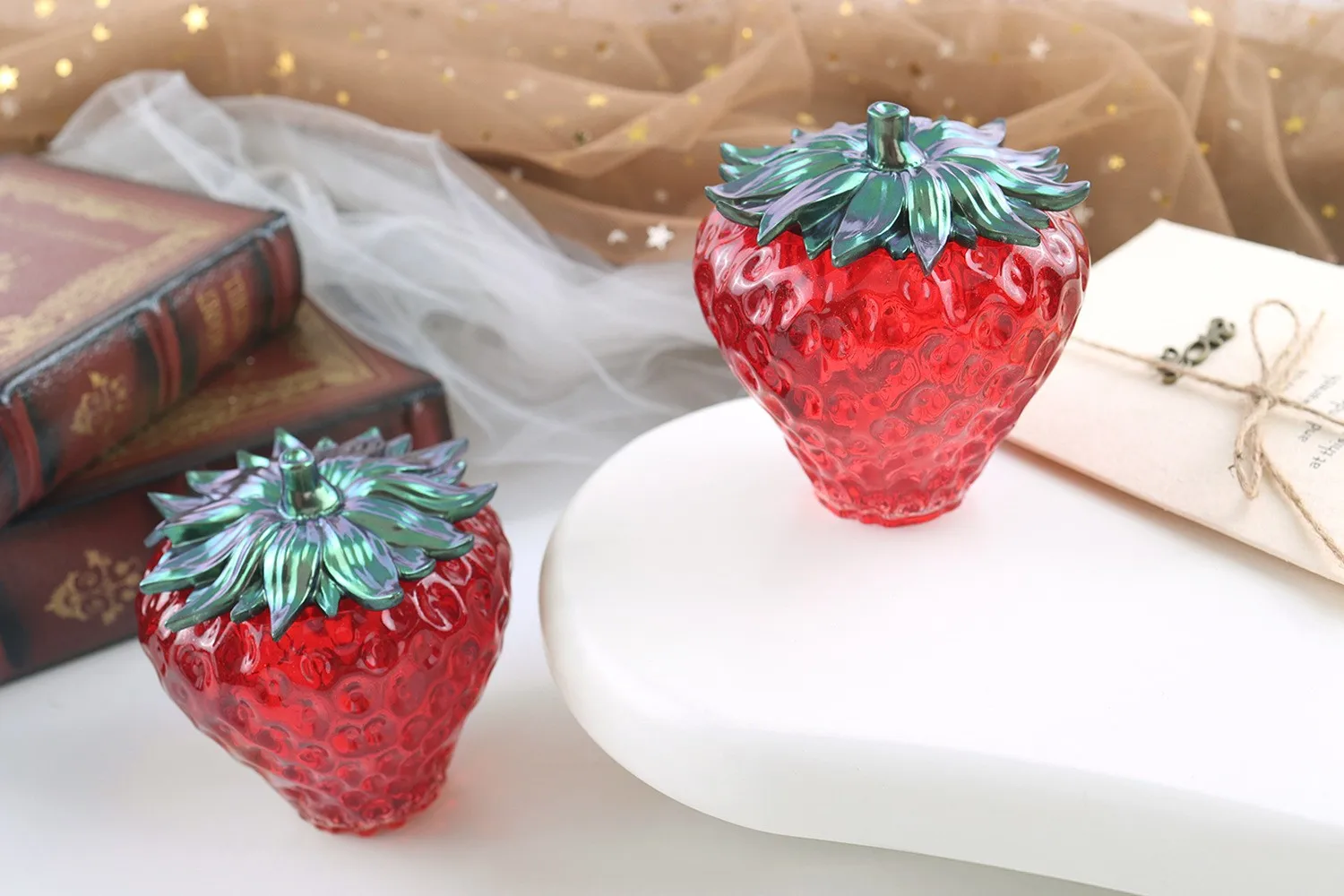 mirror surface high quality silicon mold for strawberry and for resin art molds for epoxy resin