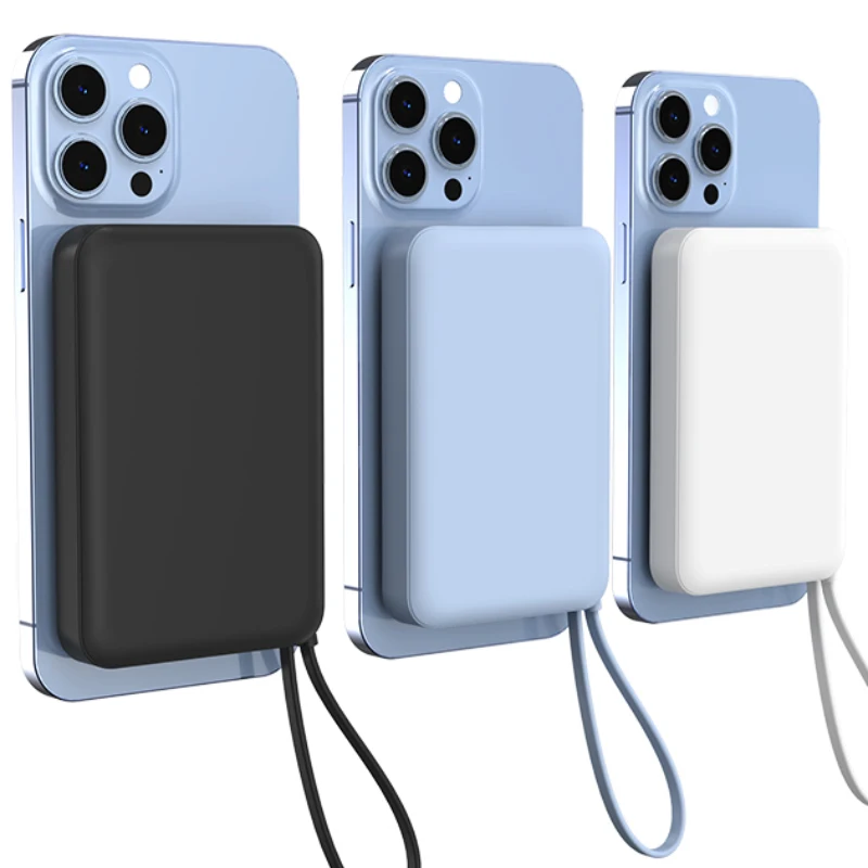 Real 10000mah Battery Pack Usbc Type C Cable Fast Portable