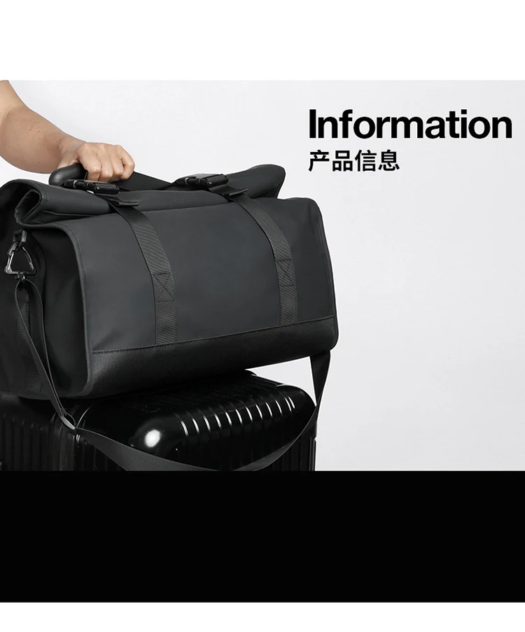 Custom multifunction men's handbag shoulder female duffle bag casual sports fitness bag new design women luggage travel bags