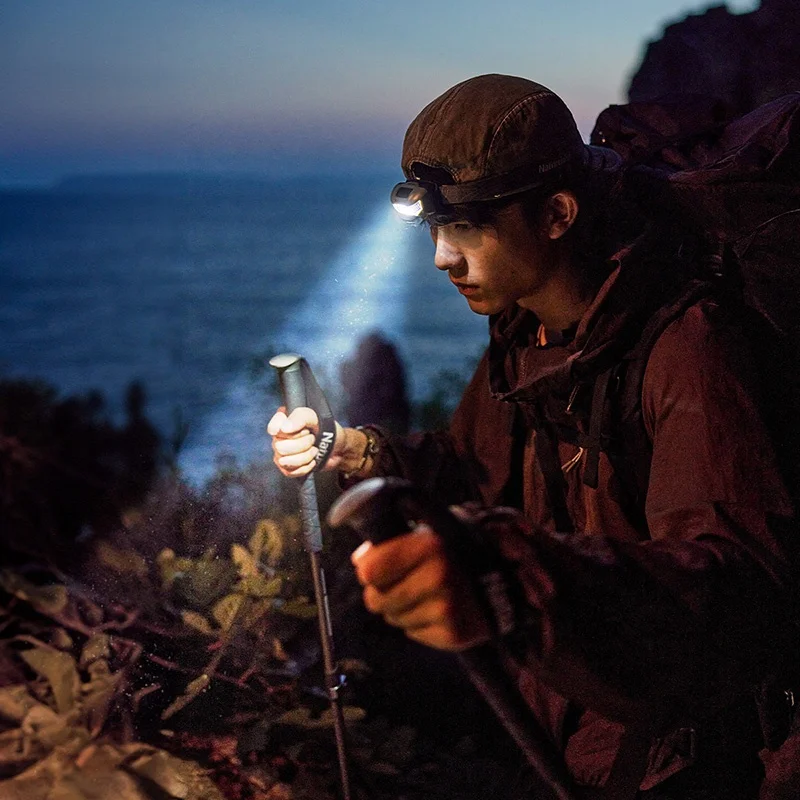 Naturehike къмпинг на открито туризъм Фарове Лампи Захранвани с батерии Водоустойчиви челници