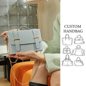 Bolsos De Mano Para Mujer Bag Manufacturer Custom OEM Portable Casual Fashion Genuine Leather Purses Handbags for Women Luxury