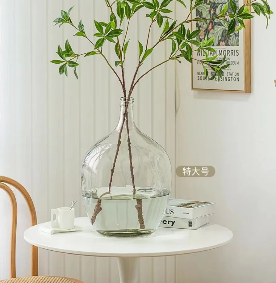 Настольная ваза для украшения дома Современная Свадьба Экологичная 1000 шт. Куб прозрачный графин большой пол стекло нормальное