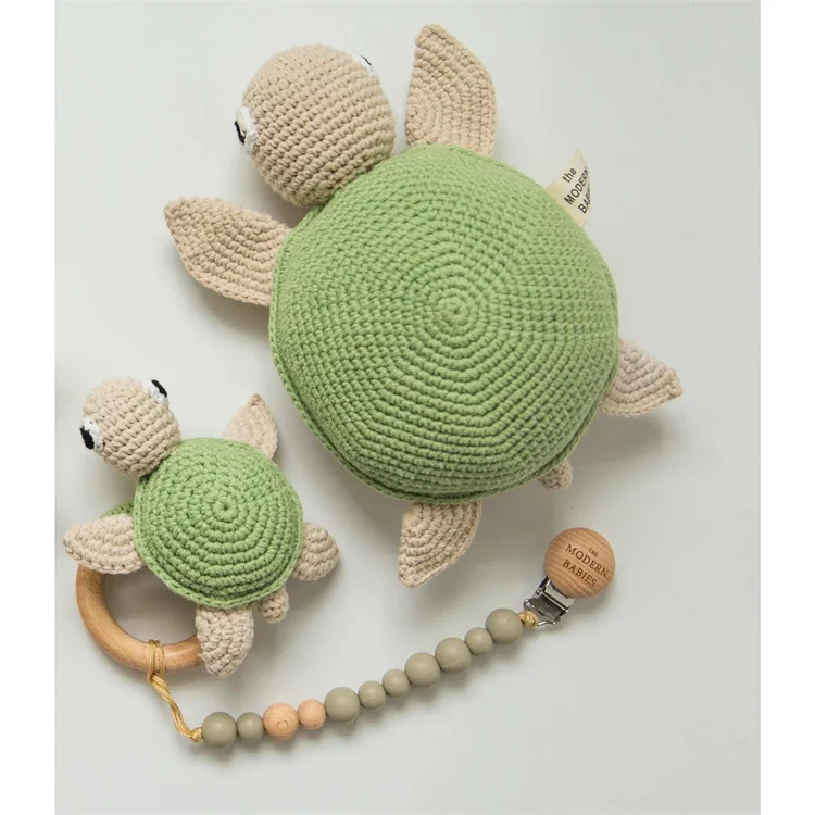 Lion Amigurumi Baby Gift Set Crochet Animal Doll Organic Cotton Crochet ...