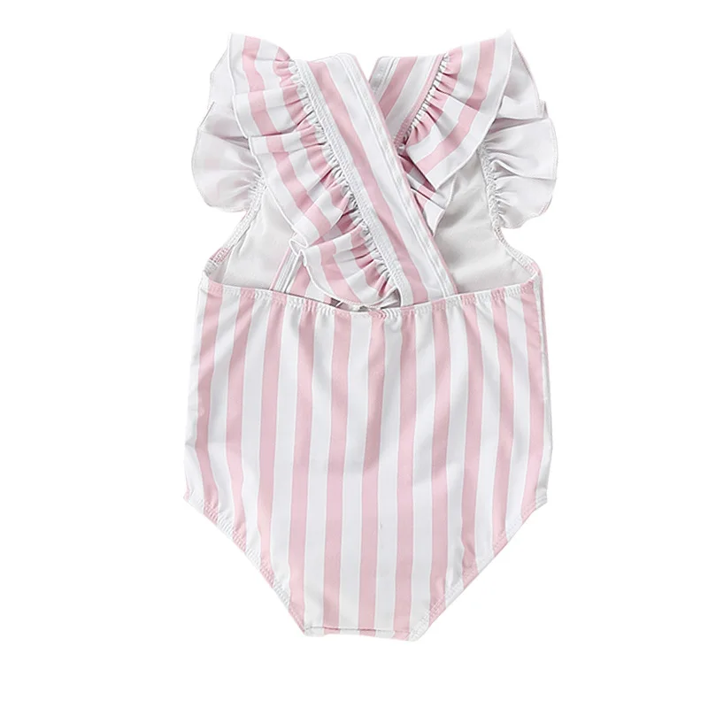 2024 Customized Outdoor Swimming Pool One Piece Swimming Suit for Kids Girl