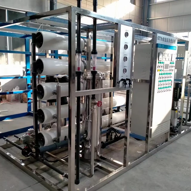 Industrial 1000lph Water Reverse Osmosis System Ro Unit Drinking Water Purifier Machine Treatment Purification Water Plant