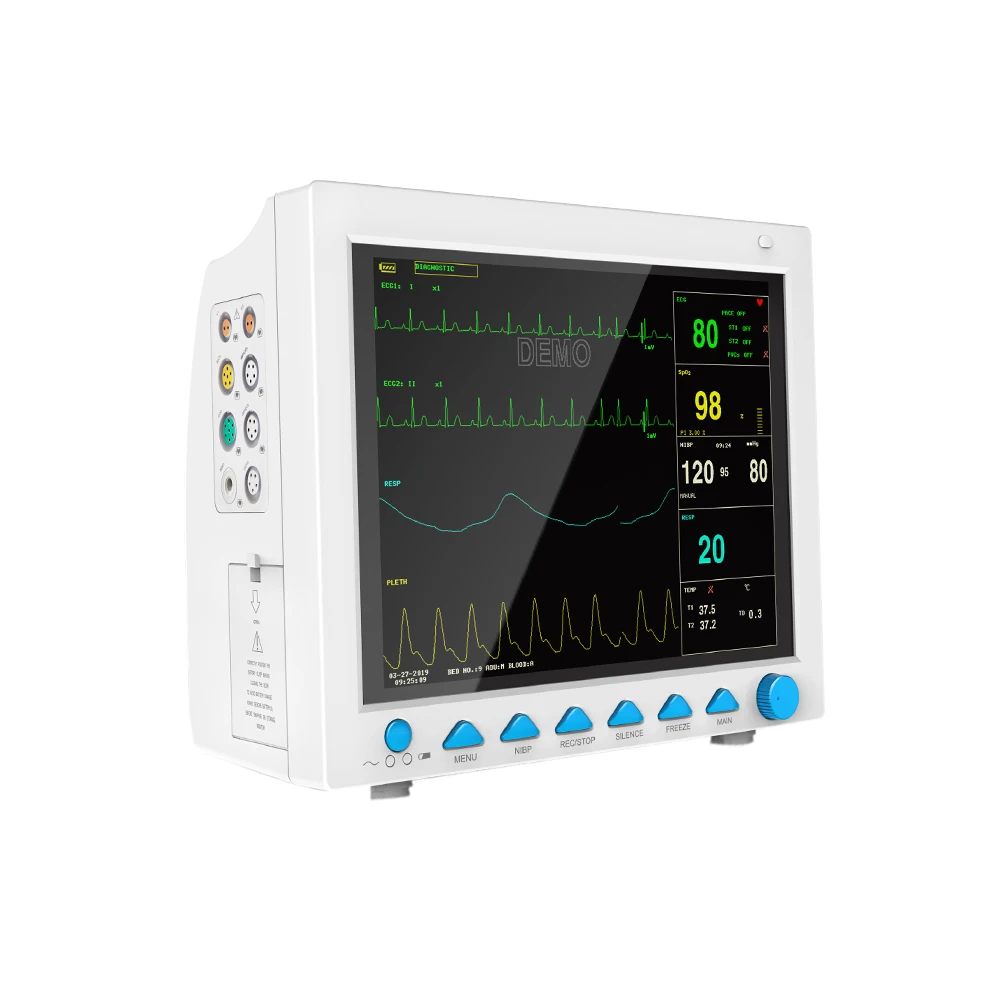 Монитор пациента CONTEC CMS8000 ecg spo2 nibp монитор 6 многопараметрический cms8000