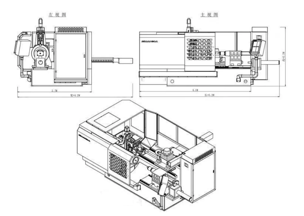 CNC Spinning Forming Machine for Metal Cup Aluminum Kitchenware and Cookware