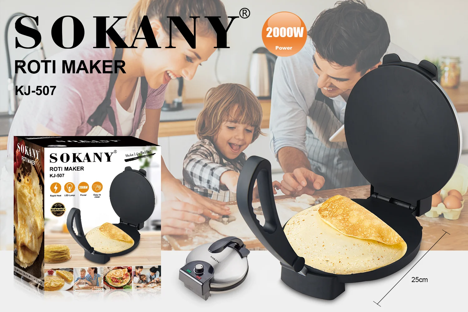 sokany 135 breakfast machine pancake machine