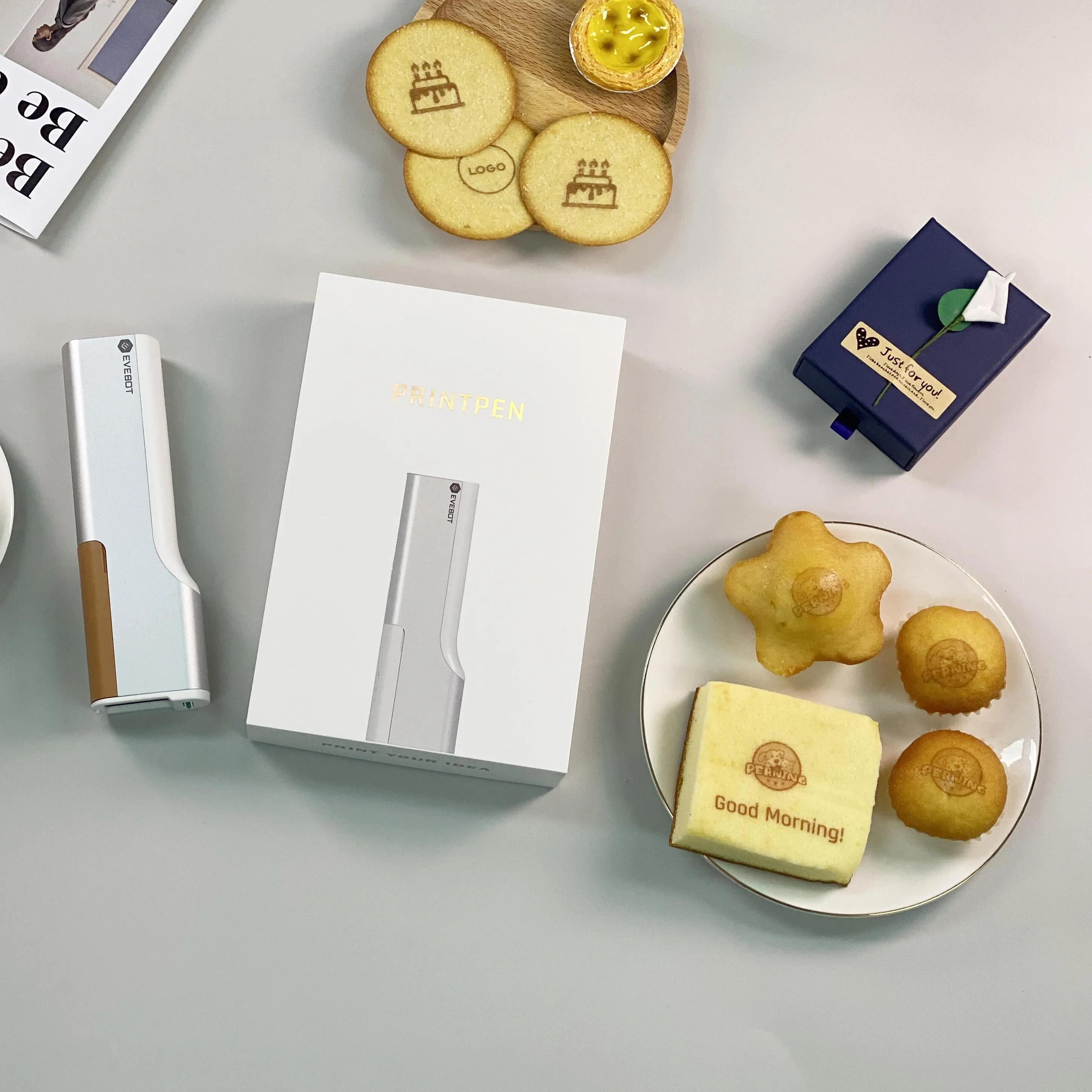 EVEBOT Printpen - Innovative Inkjet Food Printer Pen