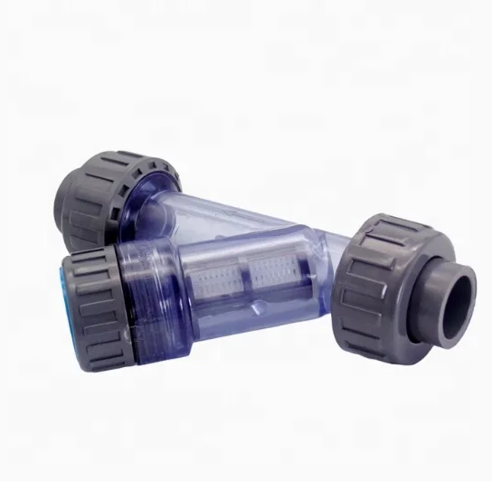 Y Type 32 mm Upvc Strainer with Epdm Rubber for Chlorine Chemical Filter System