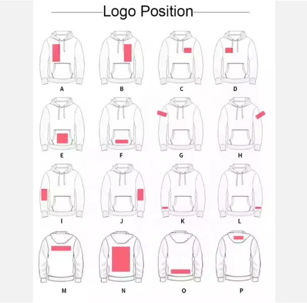 Custom logo Basic Essential Men  Neck French Terry Cotton Embroidered Heavyweight Crewneck Sweatshirt With Kangaroo Pocket