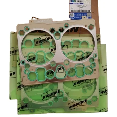 Doosan DE08 Engine Cylinder Head Gasket for SD300E Parts