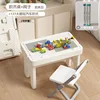 Bloques de construcción mesa-silla plegable-bloques de construcción de coches-7245515