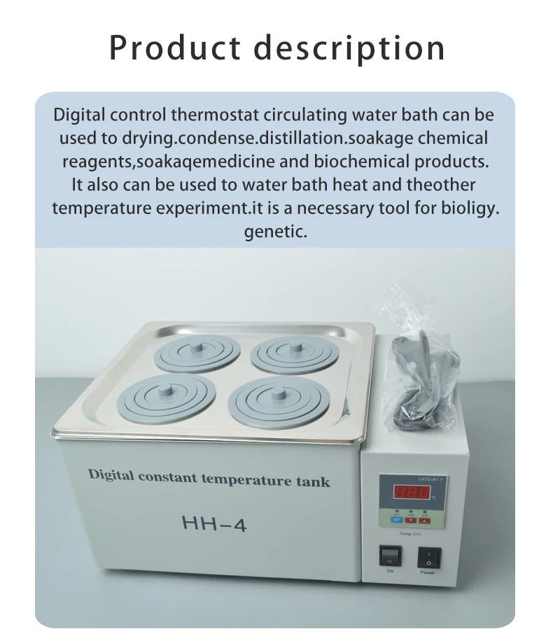 4HOLES Digital Water Bath