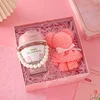 [Pink] Pearl Cup Bear Towel