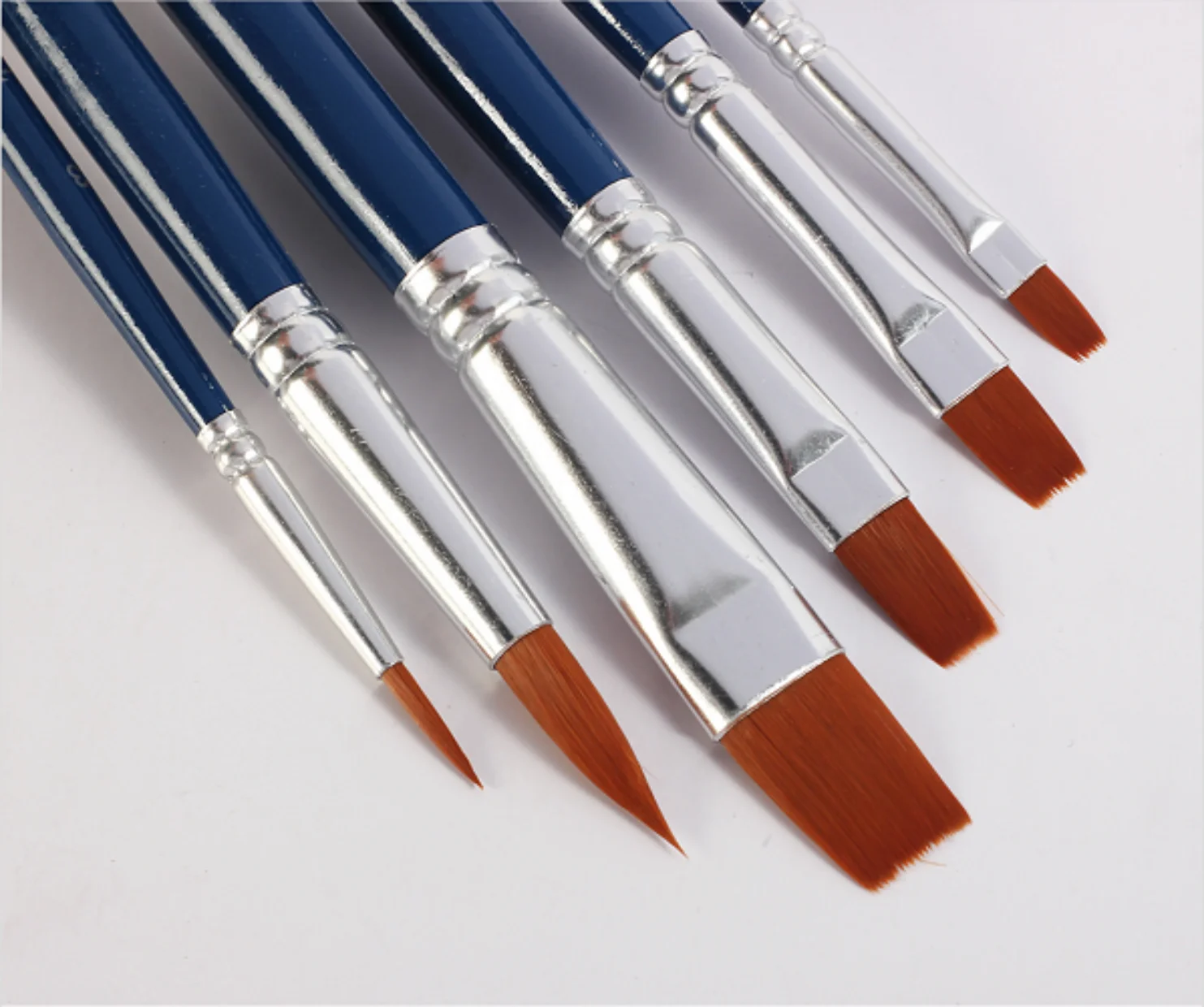 Hot Sale PROFESSIONAL TYPE LONG HANDLE WATER WATERCOLOR SABLE PAINTS BRUSH SET for BEGINNERS and PAINTING