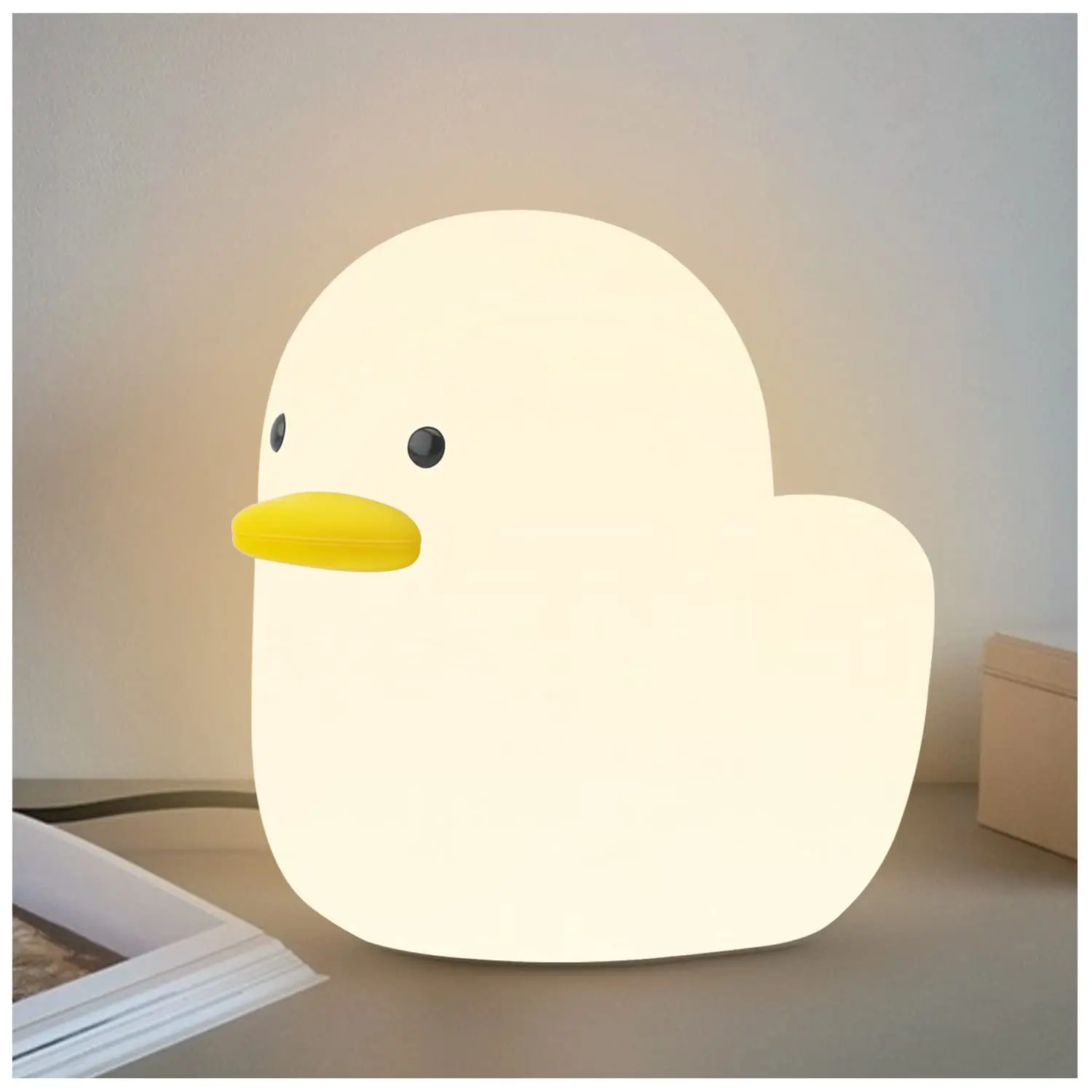 Silicone Night Light For Nursery Duck Lamp For Baby Adults Nursery ...