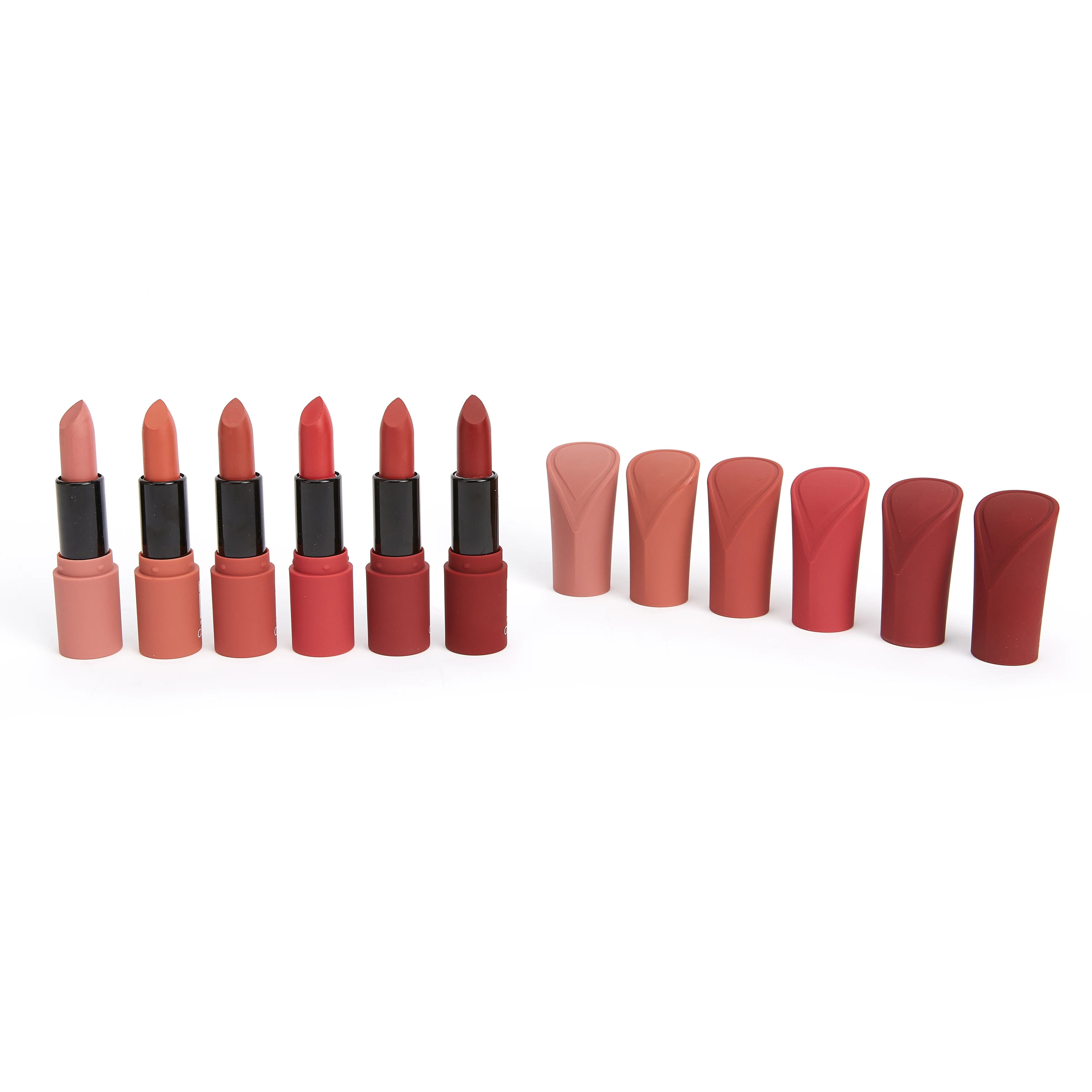 Wholesale High Quality Nude Lipstick Private Label Cosmetic Sexy Red