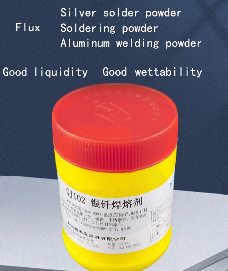 Qj102 Silver Brazing Solvent Cj301 Brazing Flux Qj201 Aluminum Brazing