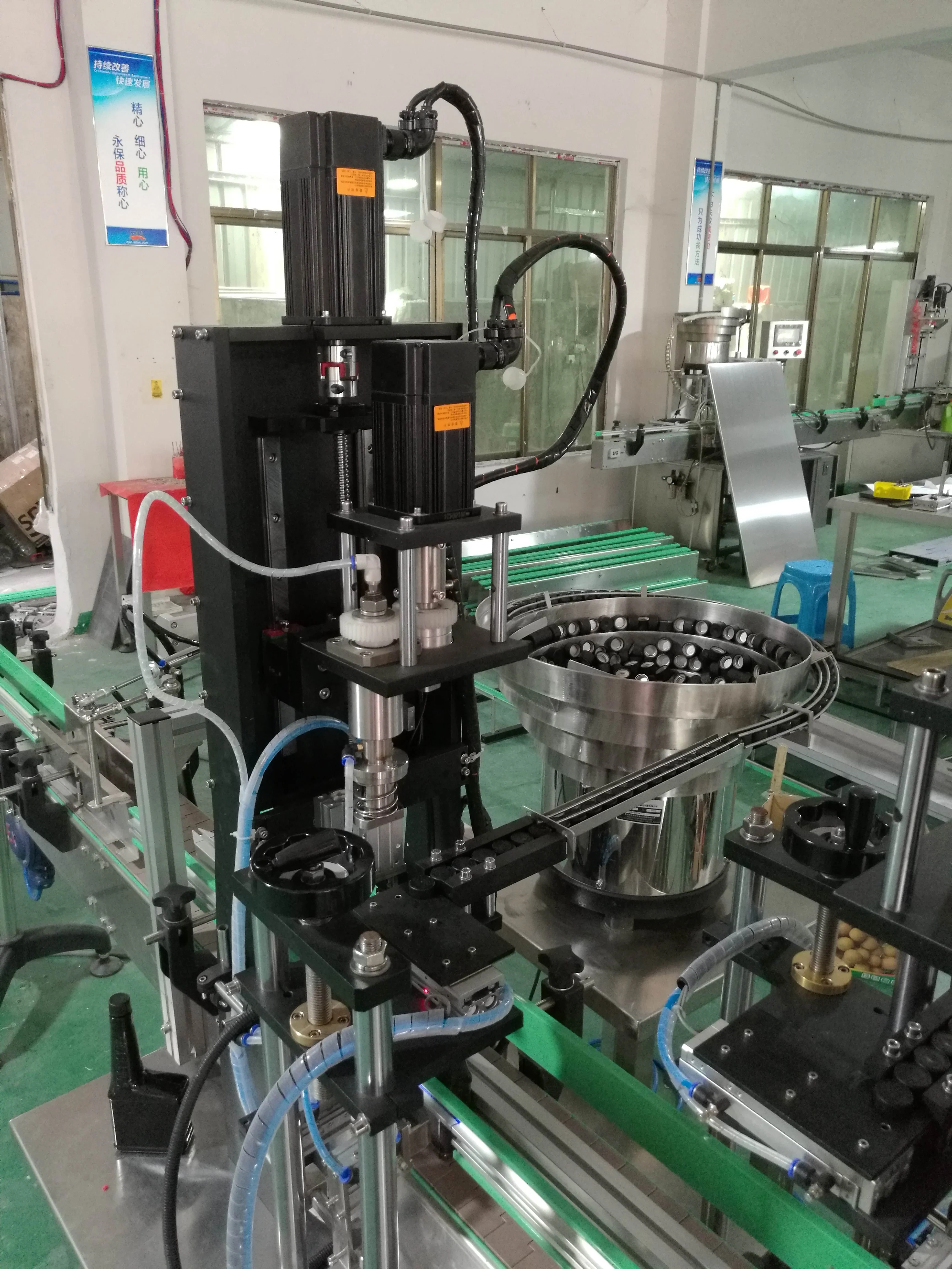 Automatic High Speed Servo Motor Capping Machine