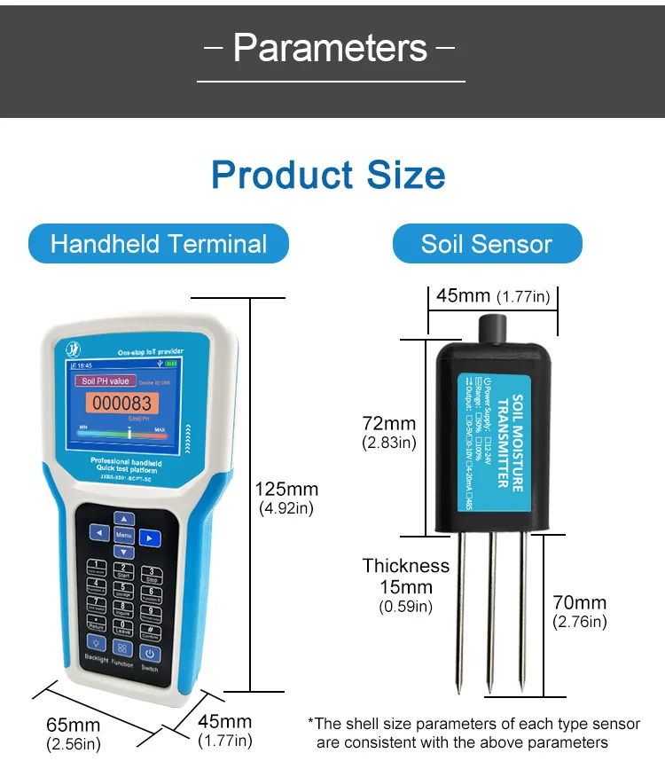 7 In 1 Portable Soil Detector Soil Npk Ec Moisture Temperature Sensor ...