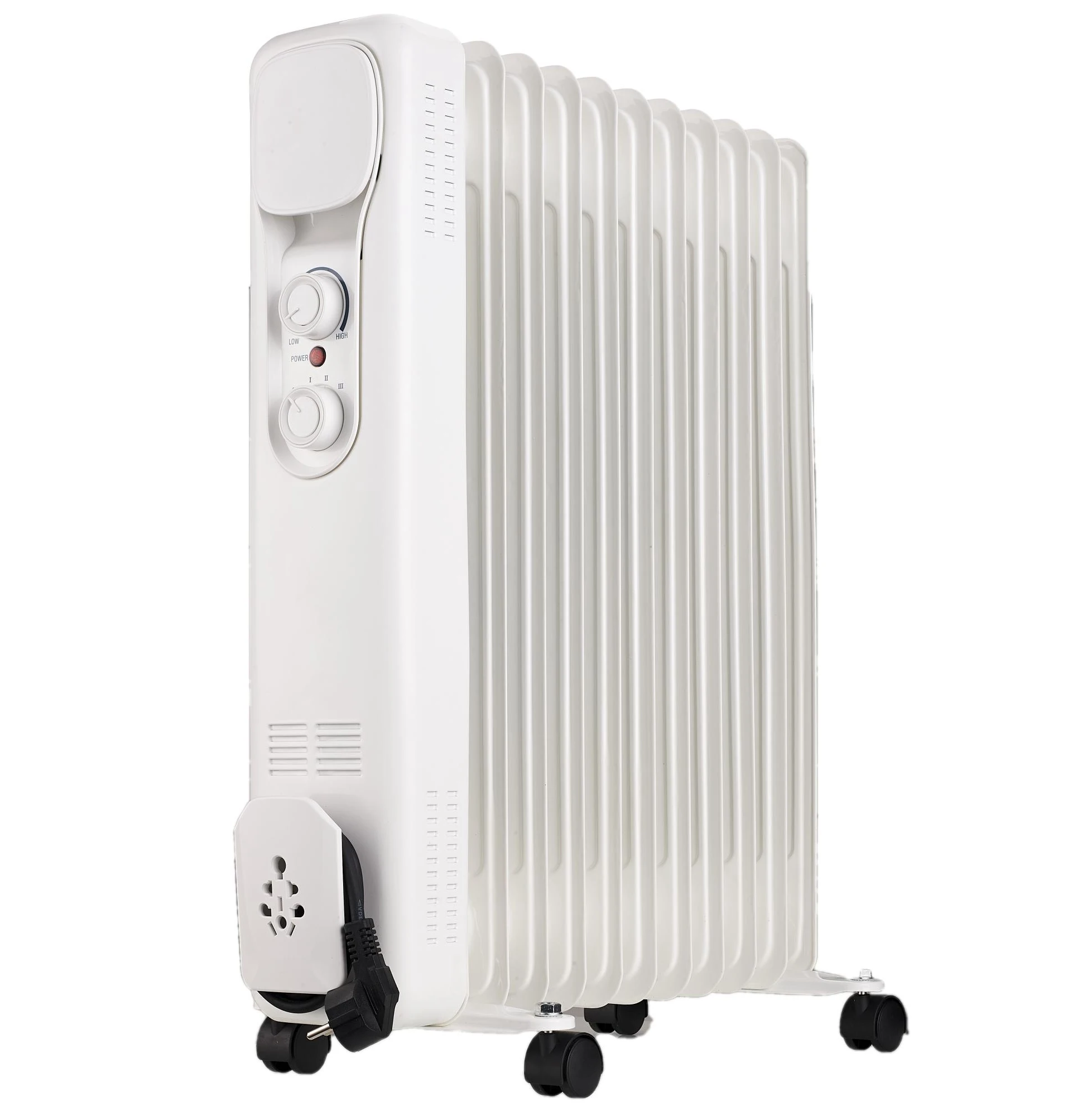Electric Oil Filled Radiator Heater Portable Best Sell Freestanding