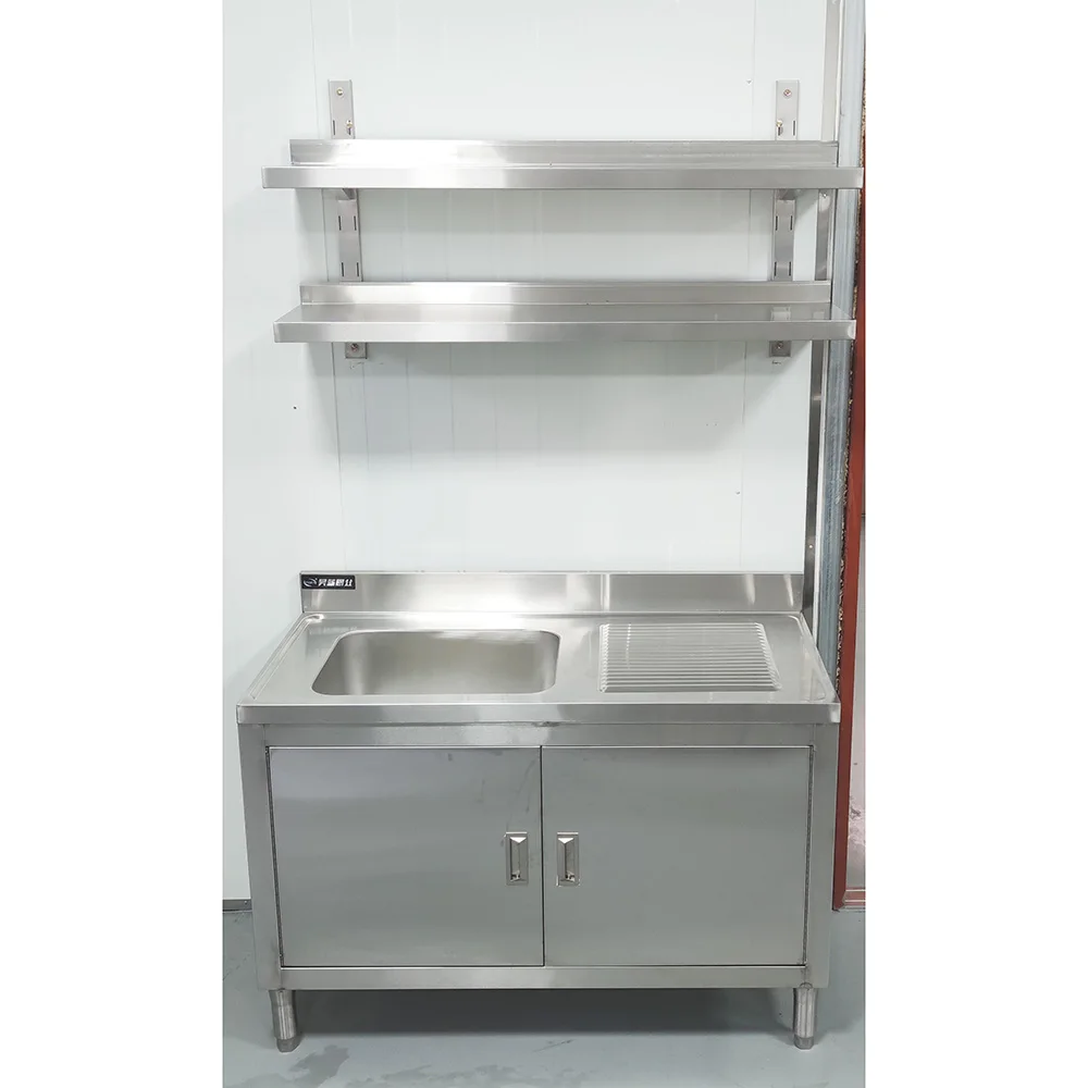 Stainless Steel Commercial Kitchen Equipment Wall Mount Shelves For ...