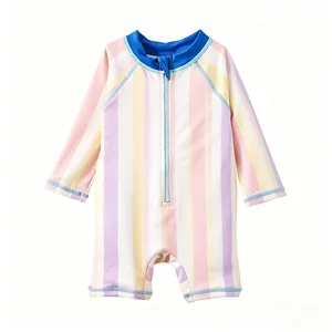 Custom UV Protection Eco-Friendly Quick Dry Breathable Children Swimwear Girls Burkini Beachwear and Bathing Suits for Teens