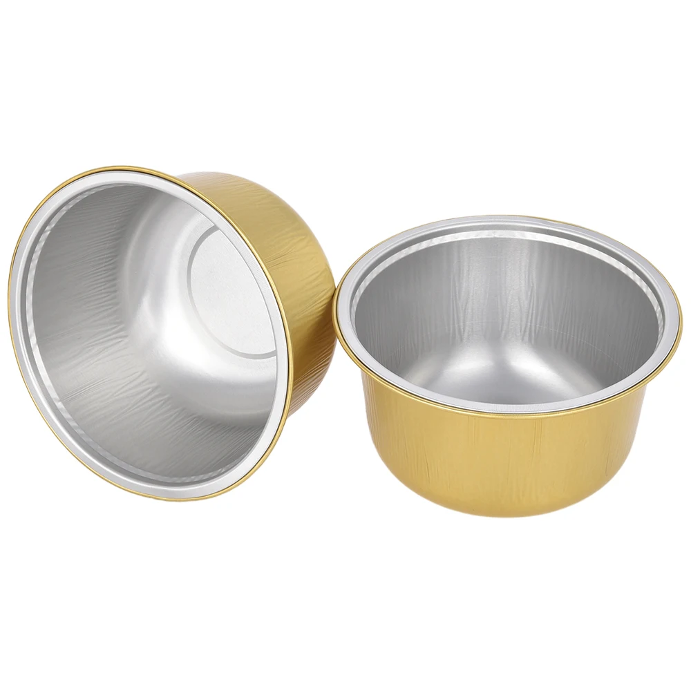 Y455 Custom Colored Wrinkle Free Aluminum Foil Container Smooth Surface Food Container Stackable Wrinkle Resistant Container