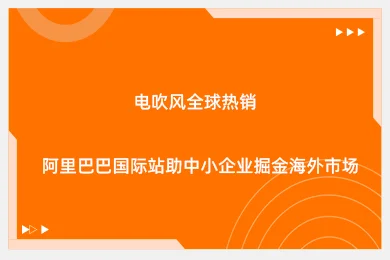 电吹风全球热销！阿里巴巴国际站助中小企业掘金海外市场